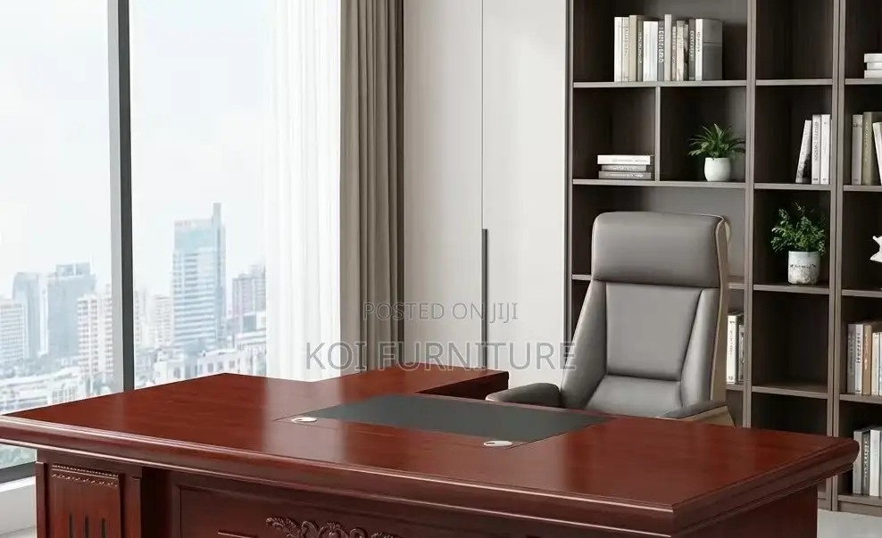Office Desk; 1.8 Meters Executive Mahogay Desk