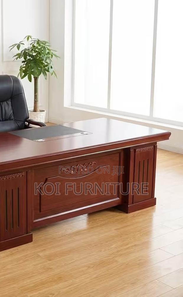 Office Desk; 1.8 Meters Executive Mahogay Desk - thumbnail 5