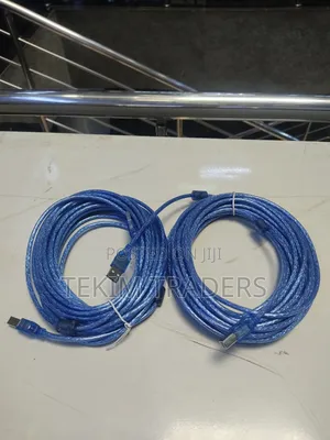 10m Blue Printer Cable