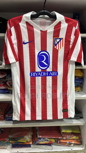 Atletico Madrid Home Player Version Jersey 25/26.
