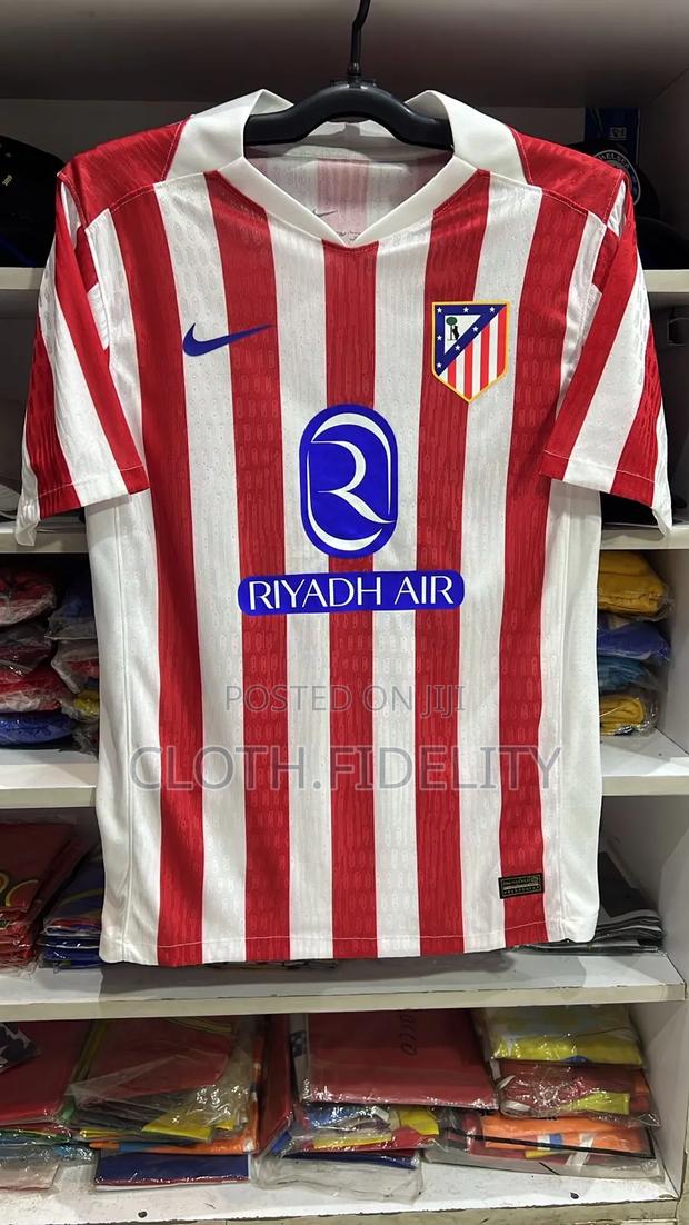 Atletico Madrid Home Player Version Jersey 25/26. - main view