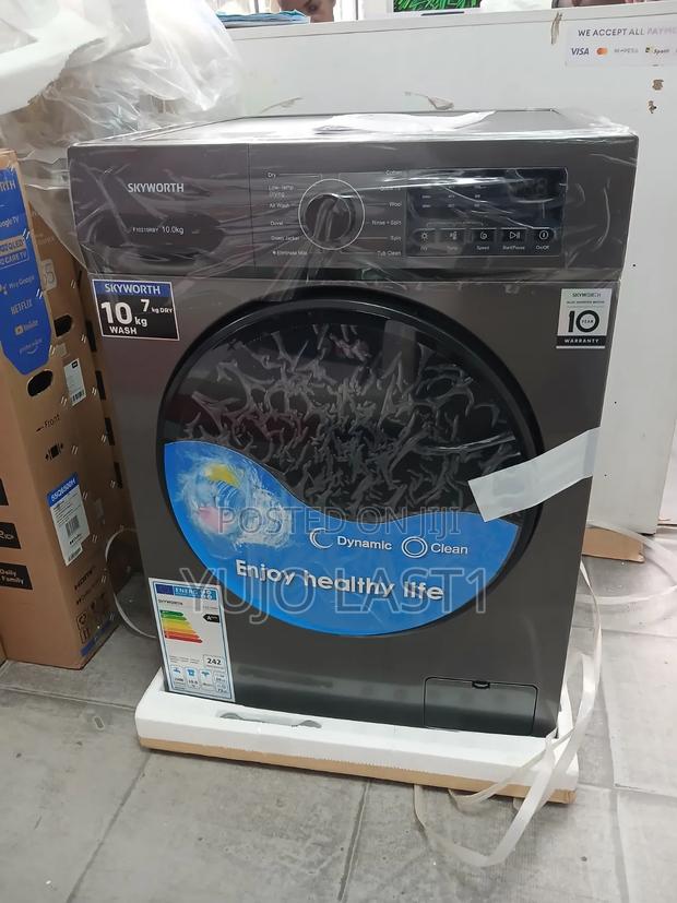 Skyworth F10233rby 10kg Washer 7kg Dryer Frontload Washing Machine
