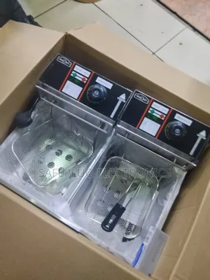 Globalstar Double T 6+6lt Chips/Chicken Stainless Steel Double Fryer