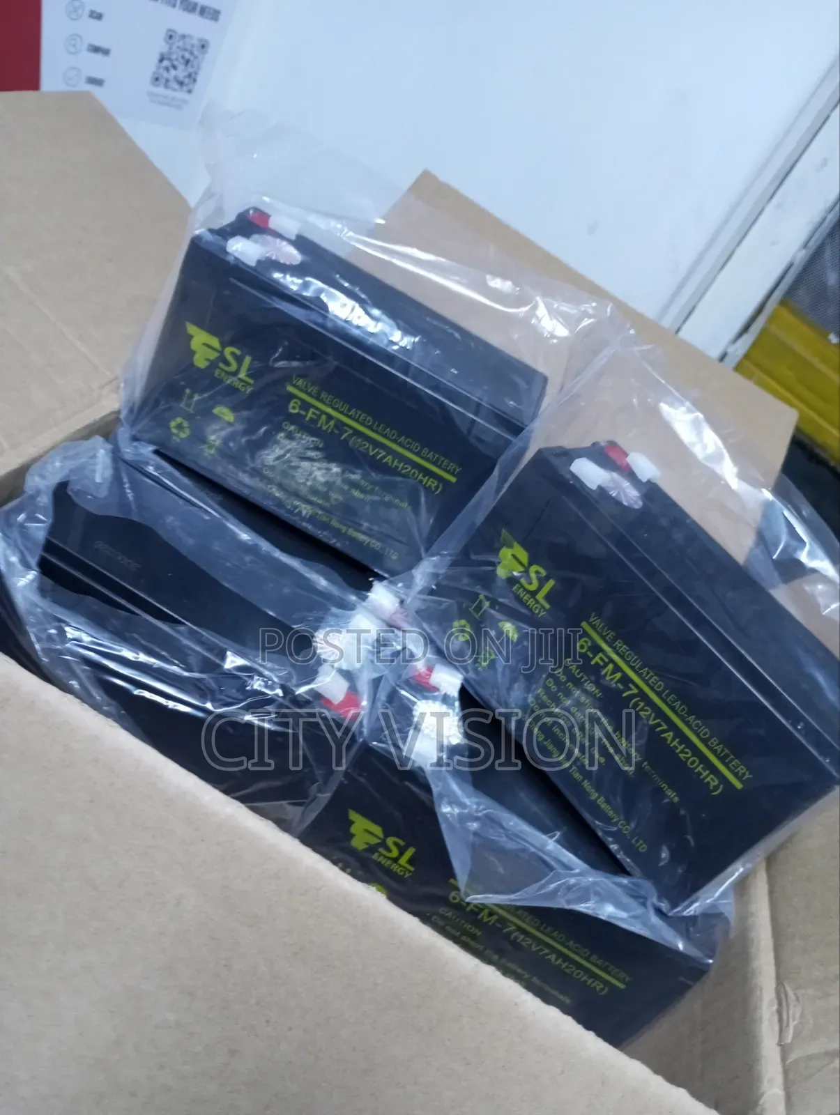 12v 7ah Replacement Battery for Ups Esl