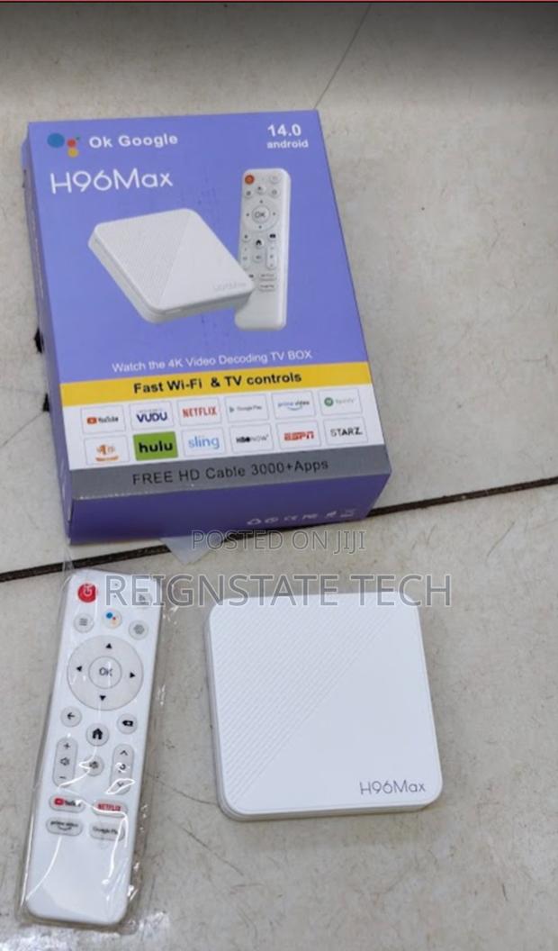 Android 14 Tv Box 2gb Ram 16gb Storage H96 Max Tv Box