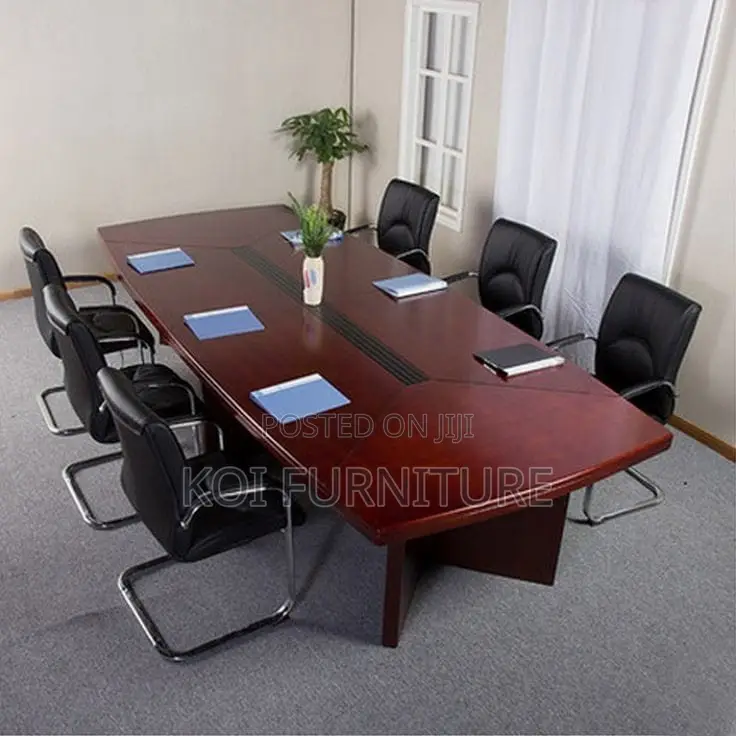 Boardroom Table; Inlay Executive 3 Meters Boardroom Meeting Table