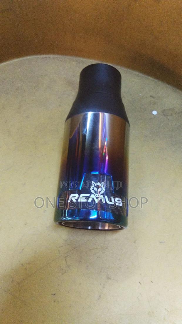 Remus Stainless Steel Exhaust Tailpipe Tip Blue_burned - main view