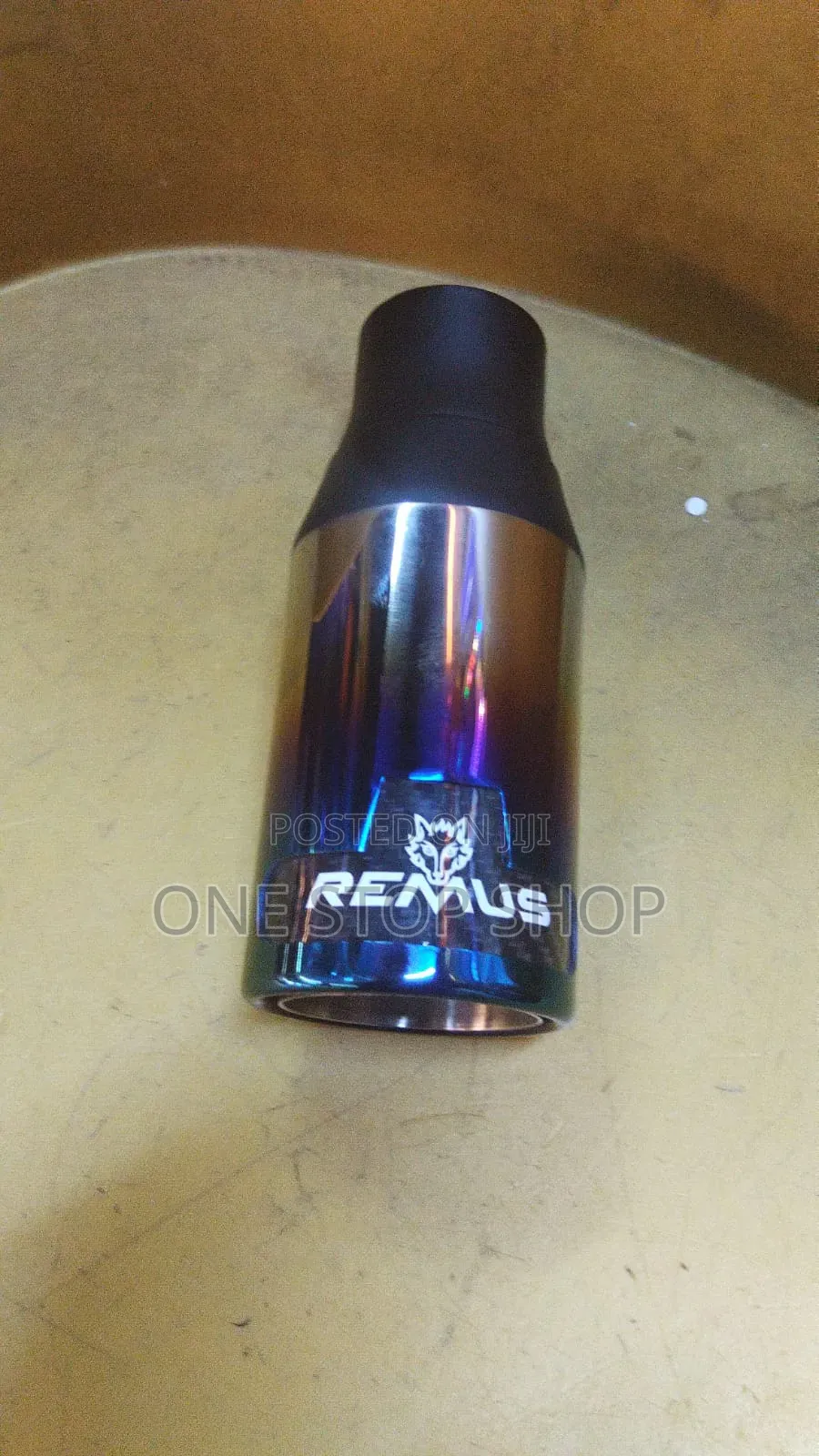 Remus Stainless Steel Exhaust Tailpipe Tip Blue_burned