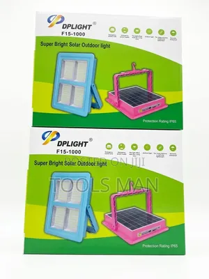 Dplight F15-1000 Super Bright Portable Solar Outdoor Light Ip65.