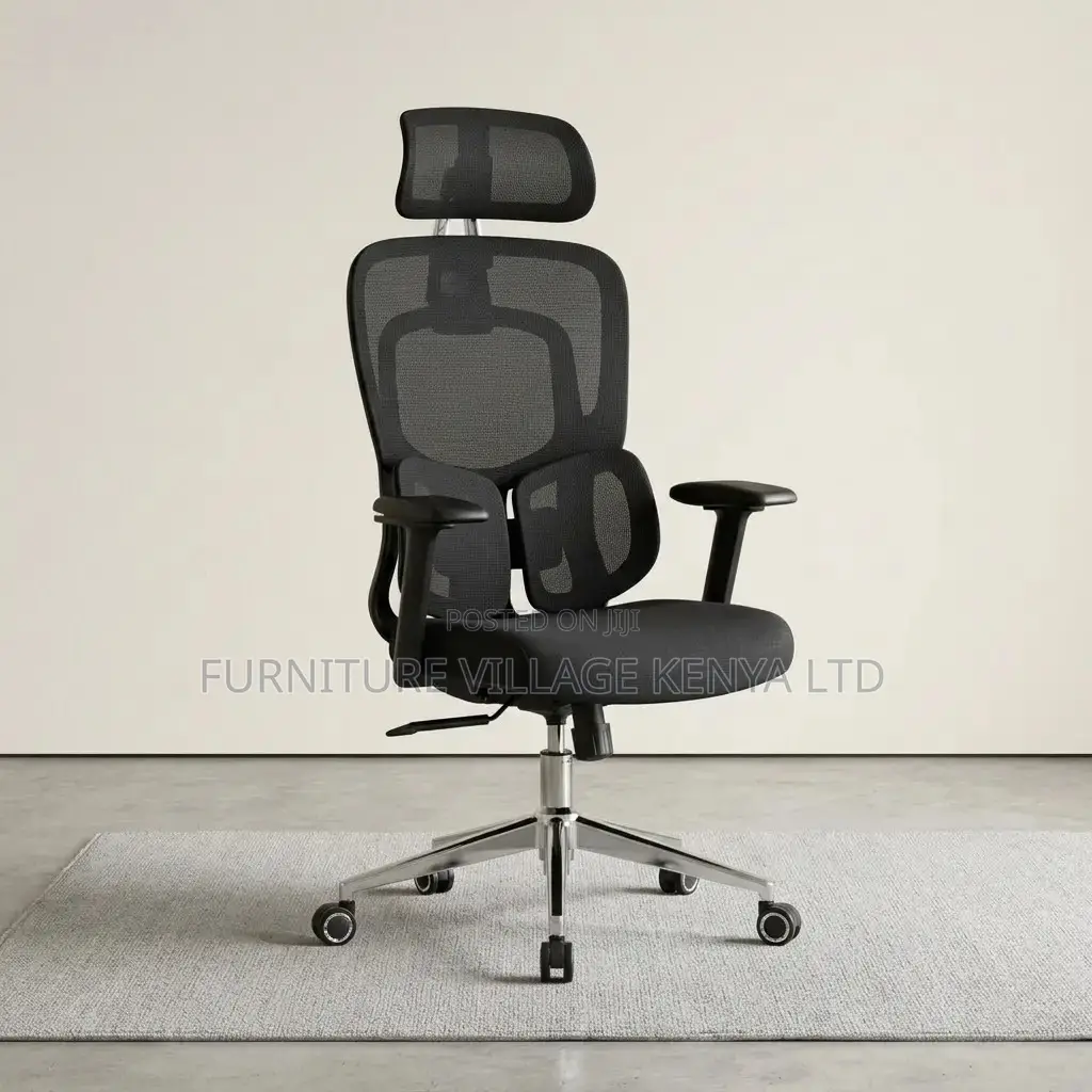 Swivel Orthopedic Lumber Support Office Seat