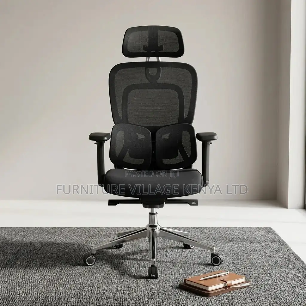 Swivel Orthopedic Lumber Support Office Seat