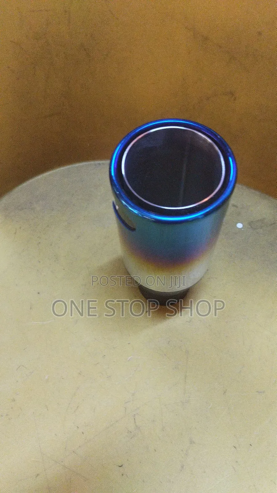 Single Tip Remus Brand Steel Decorative Muffler Extension Titanium Tip