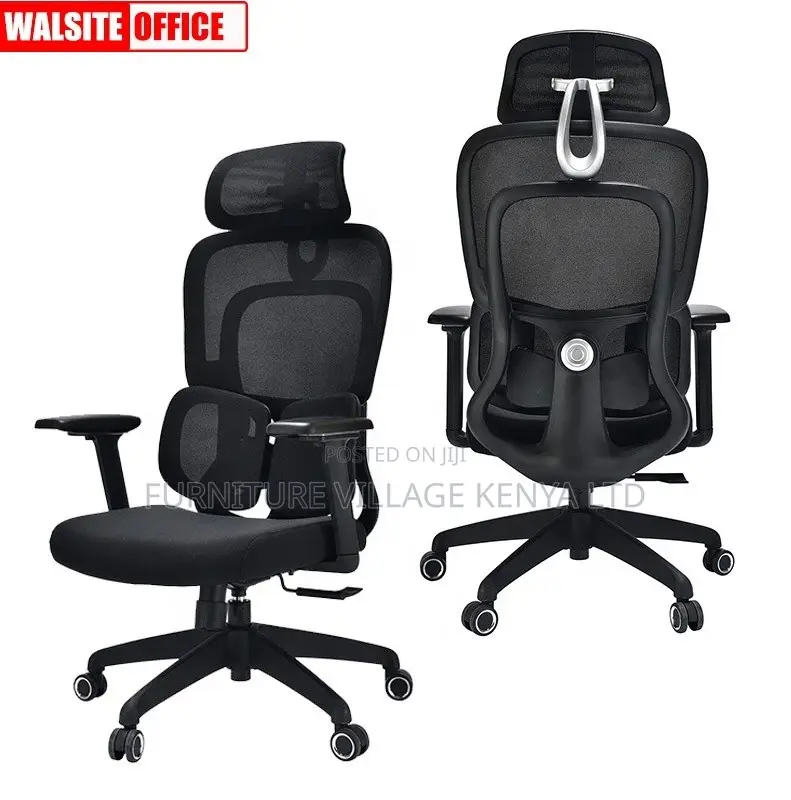Swivel Orthopedic Lumber Support Office Seat