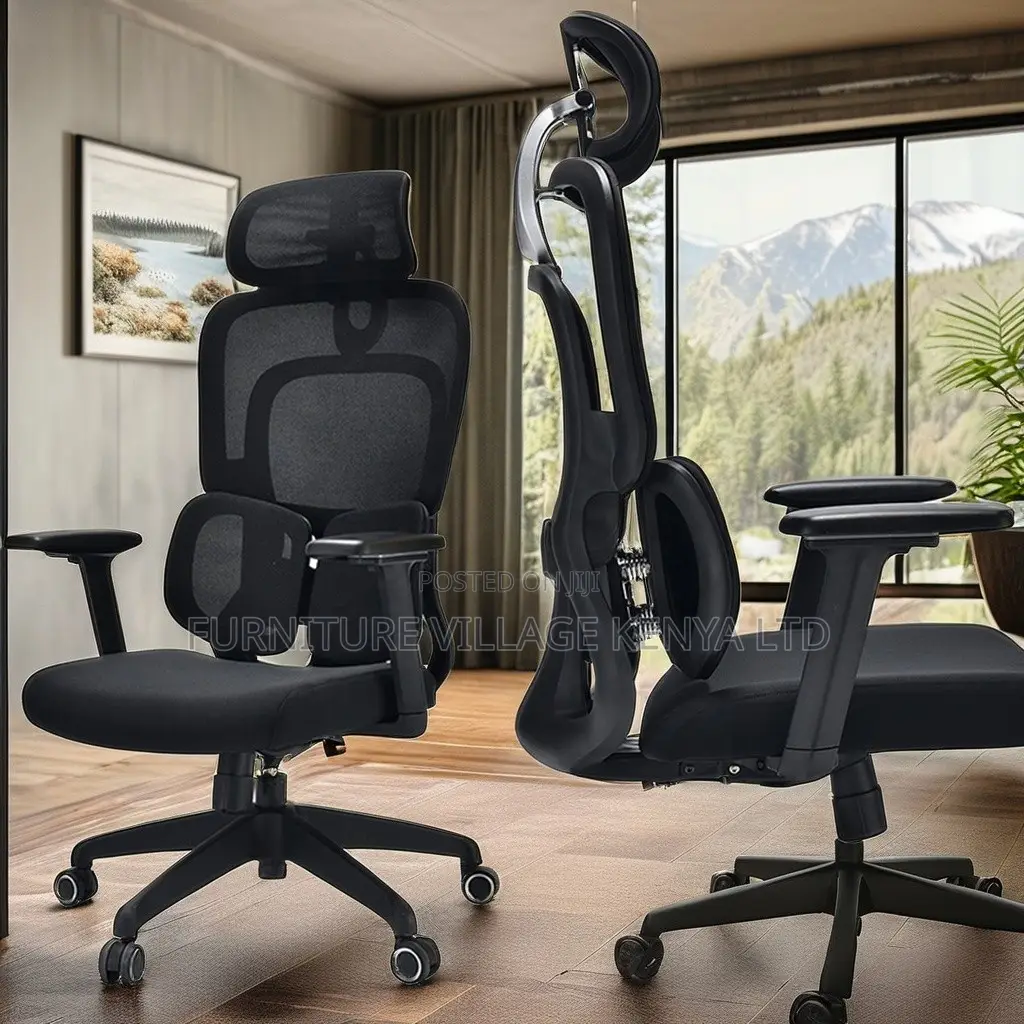 Swivel Orthopedic Lumber Support Office Seat