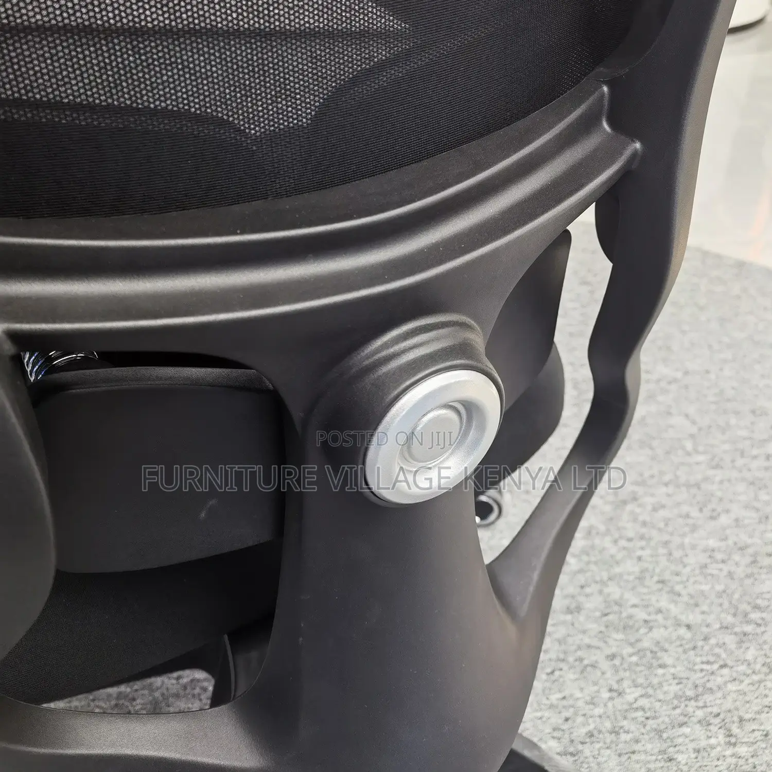 Swivel Orthopedic Lumber Support Office Seat