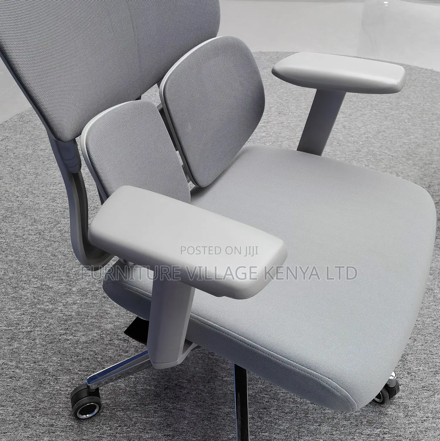 Swivel Orthopedic Lumber Support Office Seat