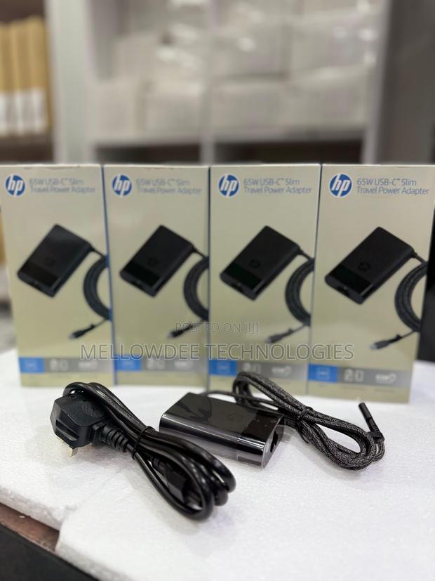 Original Hp 65w Usb-C Slim Travel Power Adapter