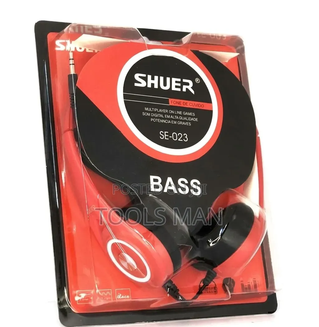 Shuer Se-023 Deep Bass Wired Gaming Headphones.