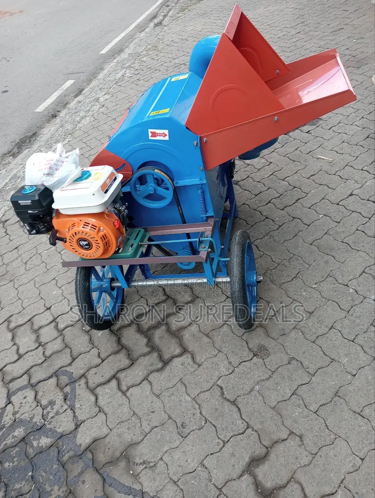 7.5hp Gasoline Powered Multi-Crop Thresher