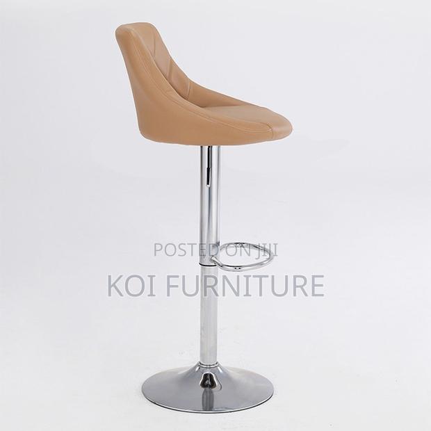 Barstools; Leather Comfortable Stylish Swivel Barstools - thumbnail 8