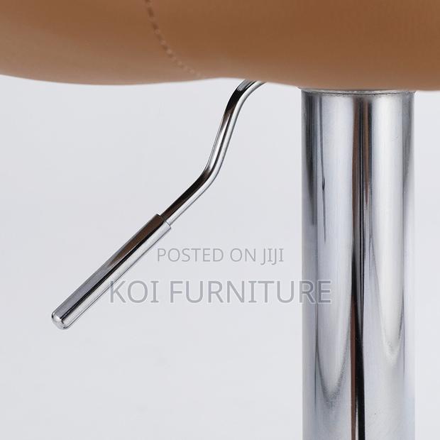 Barstools; Leather Comfortable Stylish Swivel Barstools - thumbnail 9