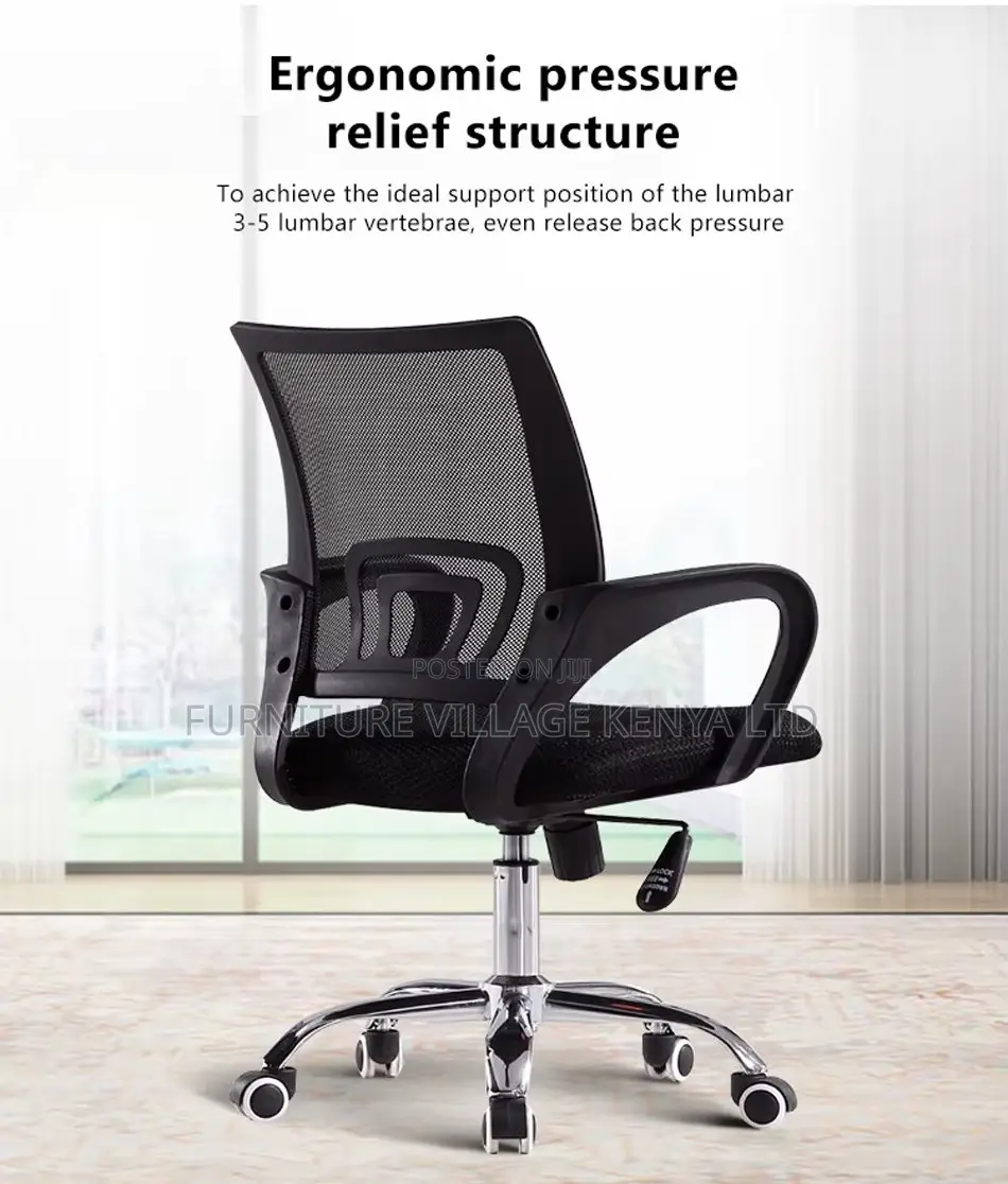 Medium Mesh Back Executive Clerical Chair