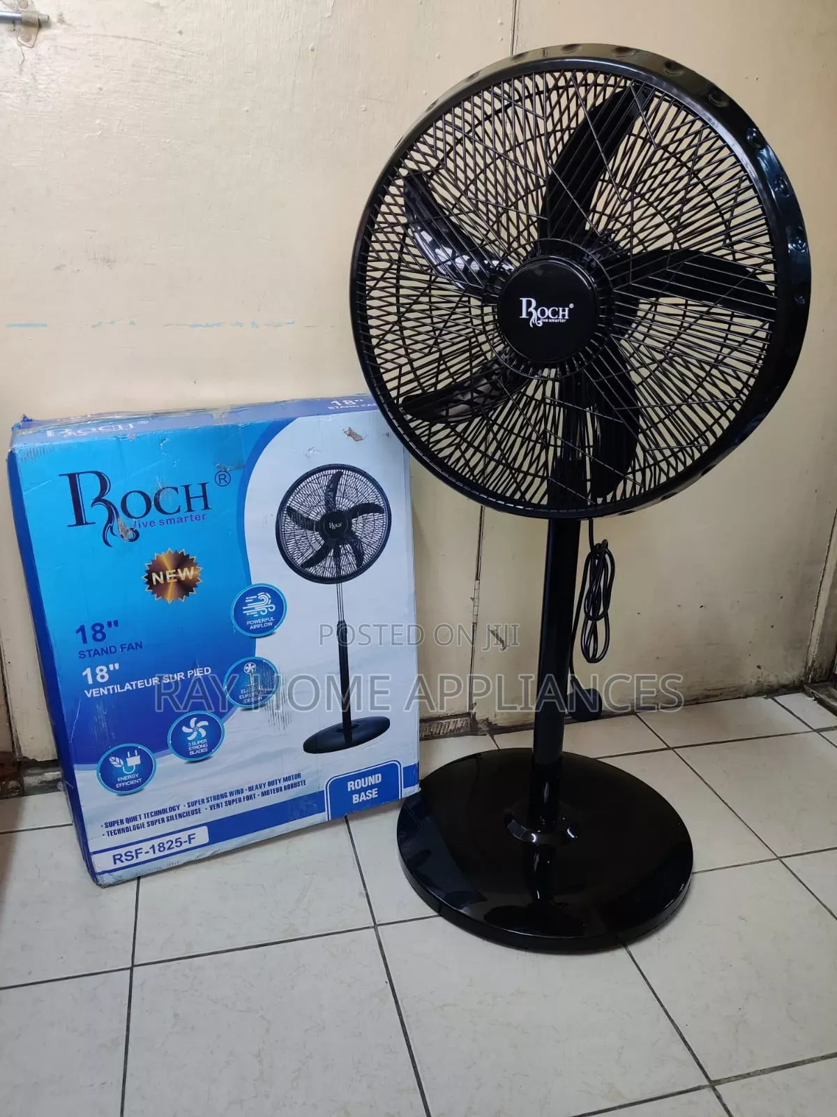 Roch Stand Fan 18"