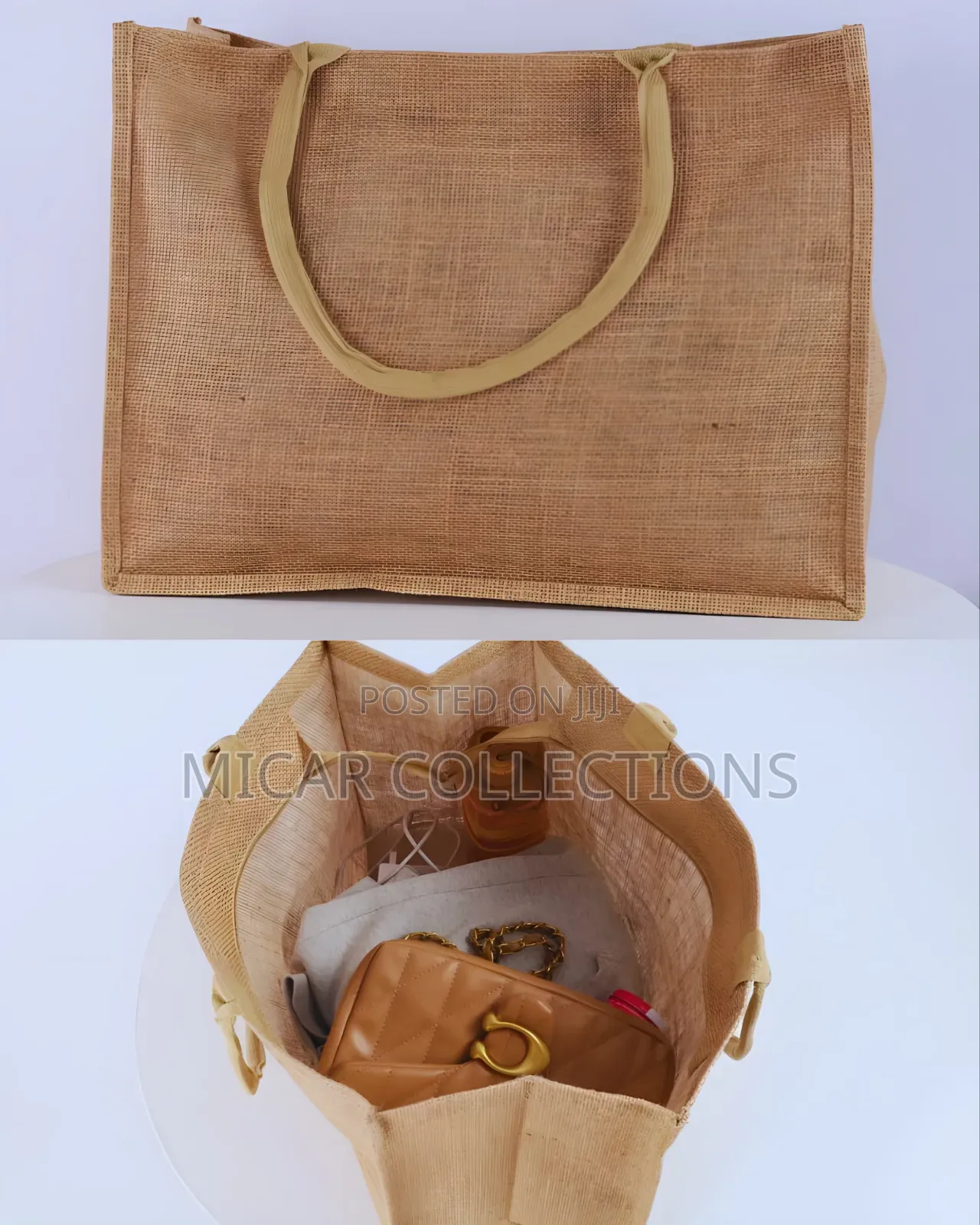 Big Eco Friendly Jute Bags Plain Great For Branding