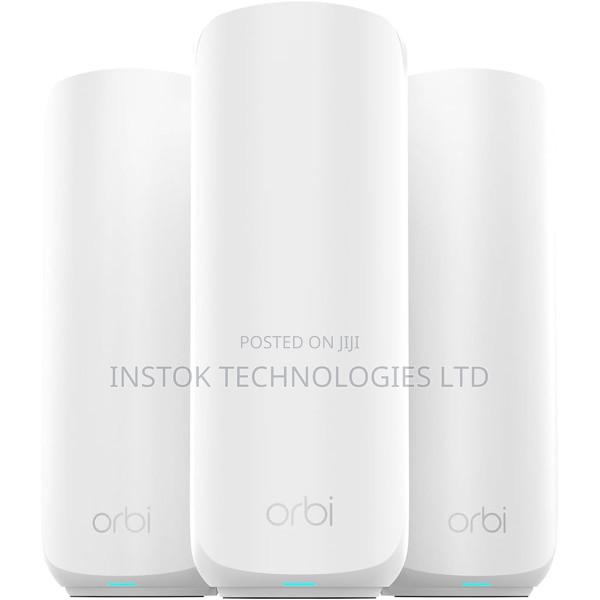 Netgear Orbi Rbe373 Be5000 Dual-Band Mesh Wi-Fi 7 System (3-Pack)