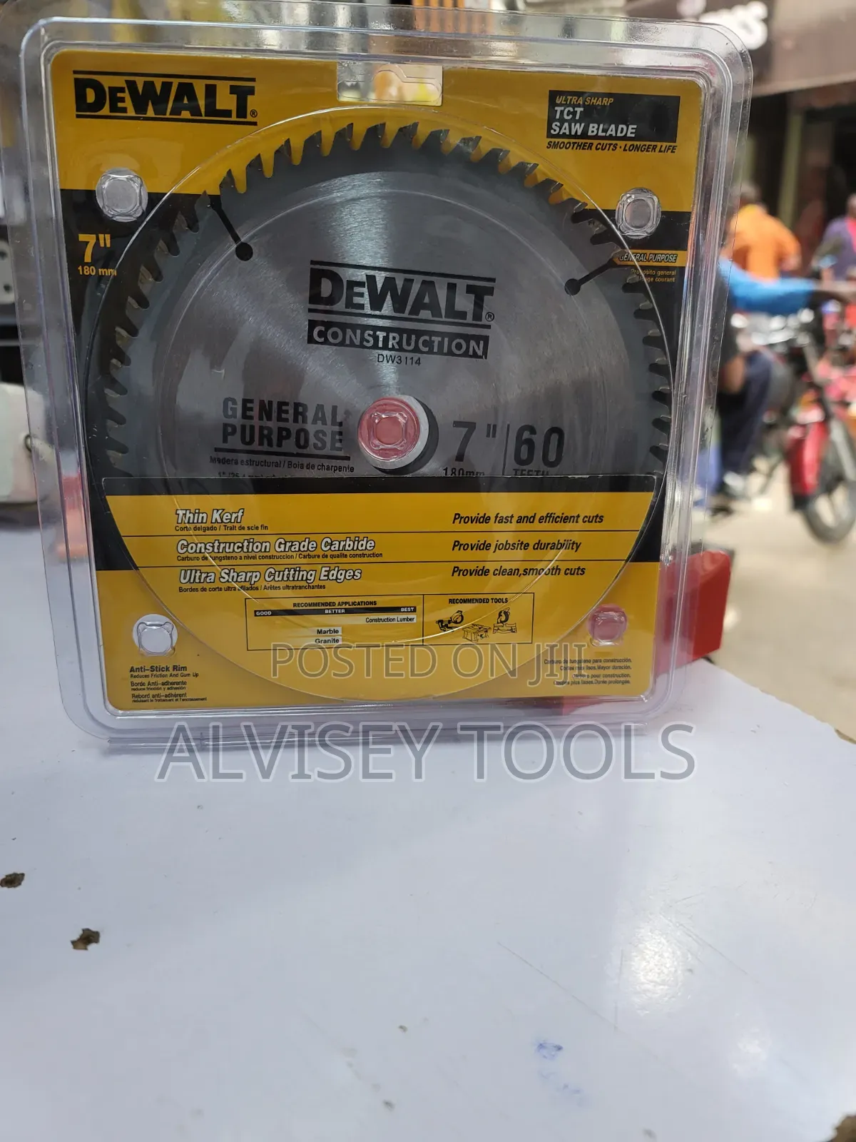 Dewalt Saw Blade 7'/TCT Blade 7'
