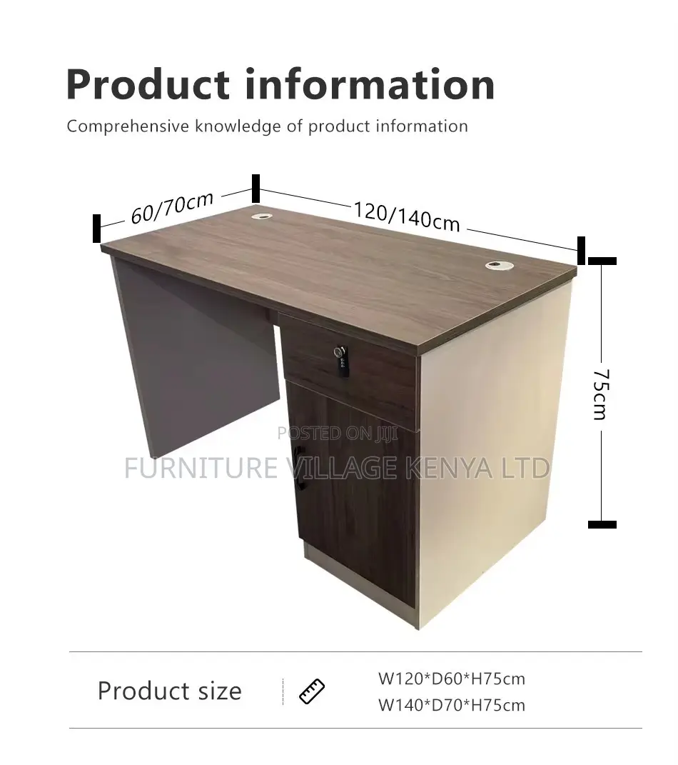 120cm Imported Home Ergonomic Study Desk