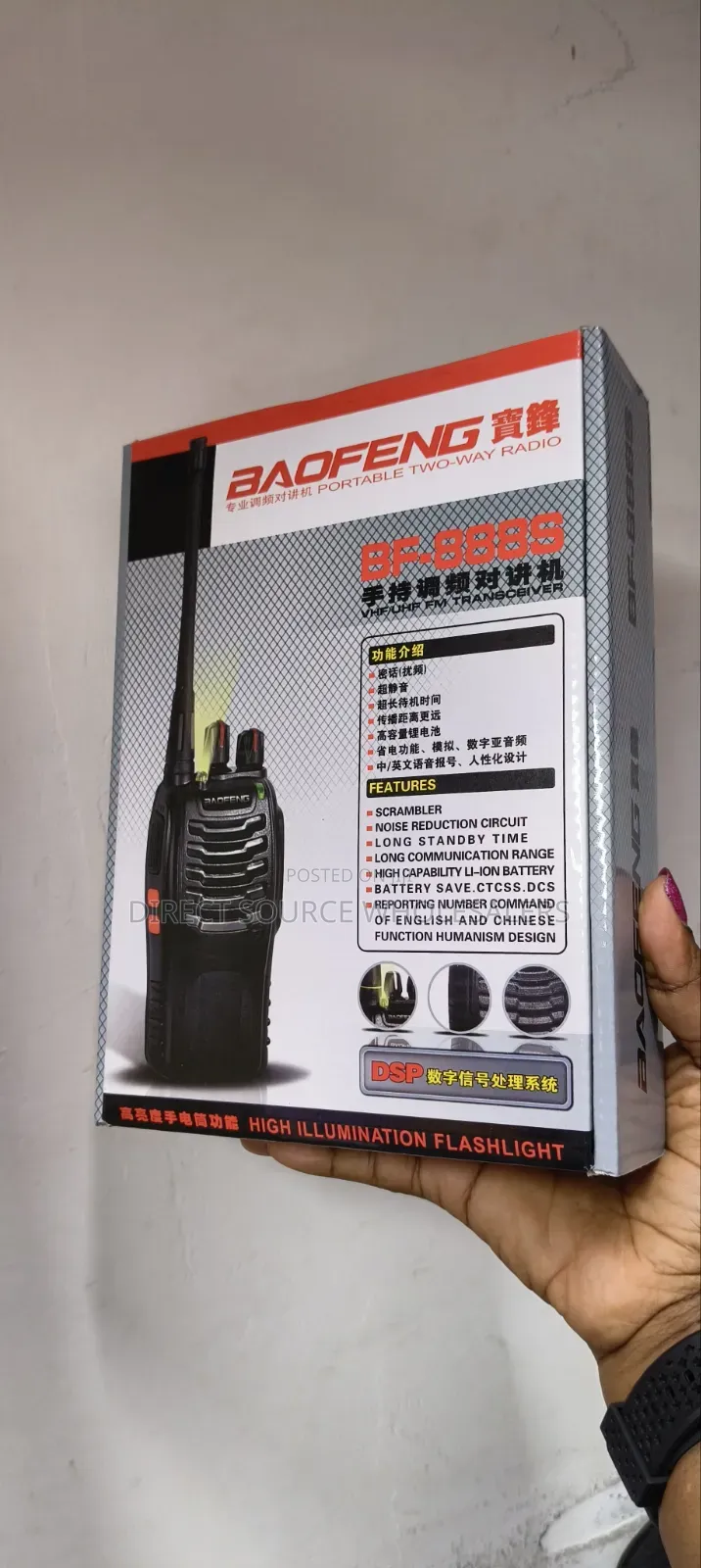 Bf-888s Two Way Radio Communication Device