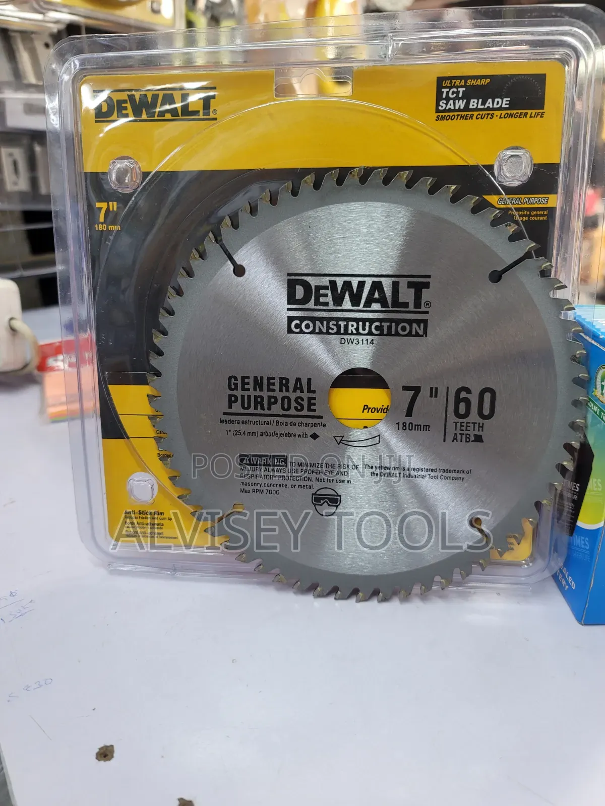 Dewalt Saw Blade 7'/TCT Blade 7'