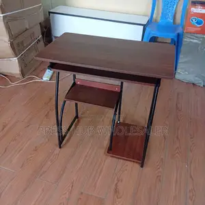 Desk With Keyboard Tray Side