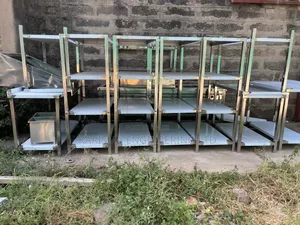 Commercial-Grade Stainless Steel Kitchen Racks