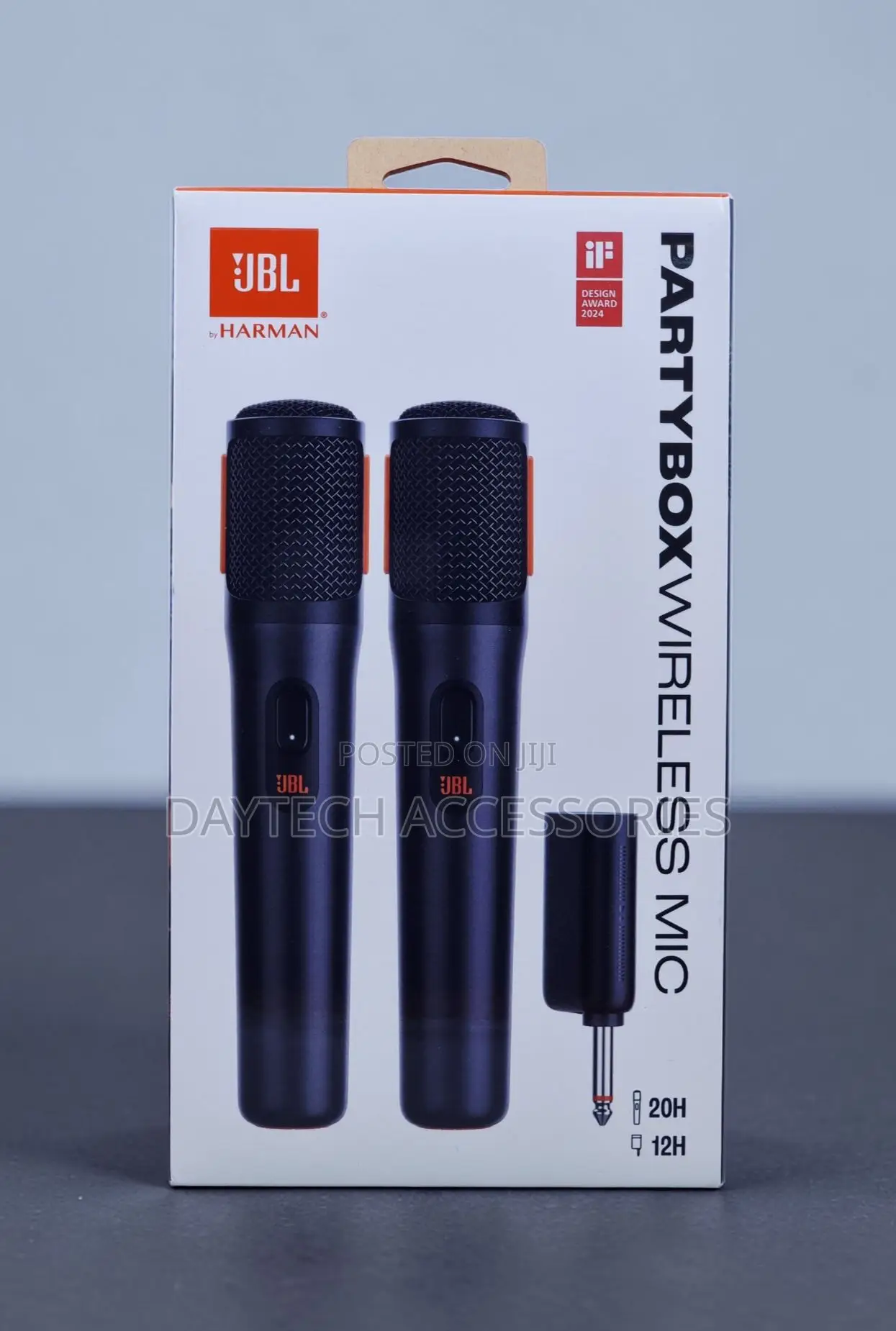 These Are JBL Partybox Wireless Microphones Black