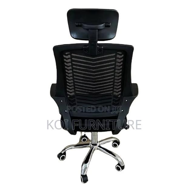 Office Chairs; Crest Headrest Ergonomic Office Desk Work Seat - thumbnail 9