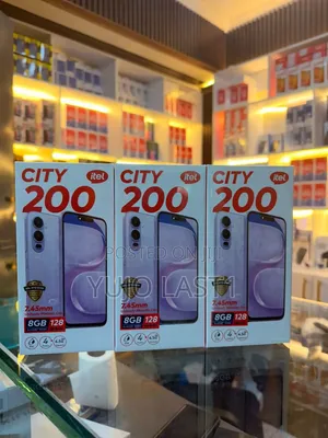 New Itel City 200 128 GB Purple