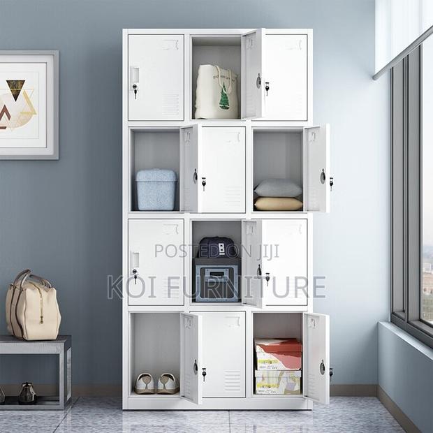 Office Cabinet; 15 Tiers Powered Executive Office Steel Cabinet