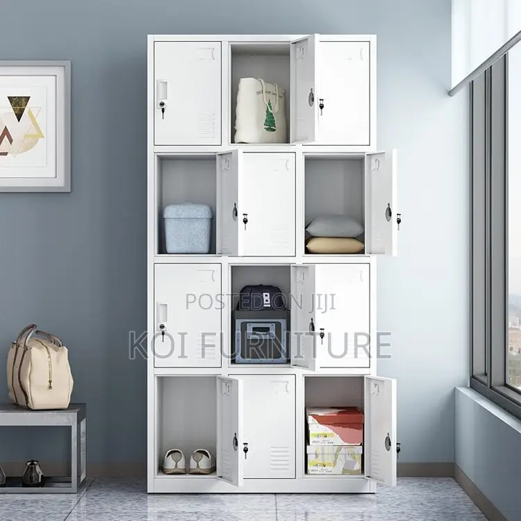 Office Cabinet; 15 Tiers Powered Executive Office Steel Cabinet