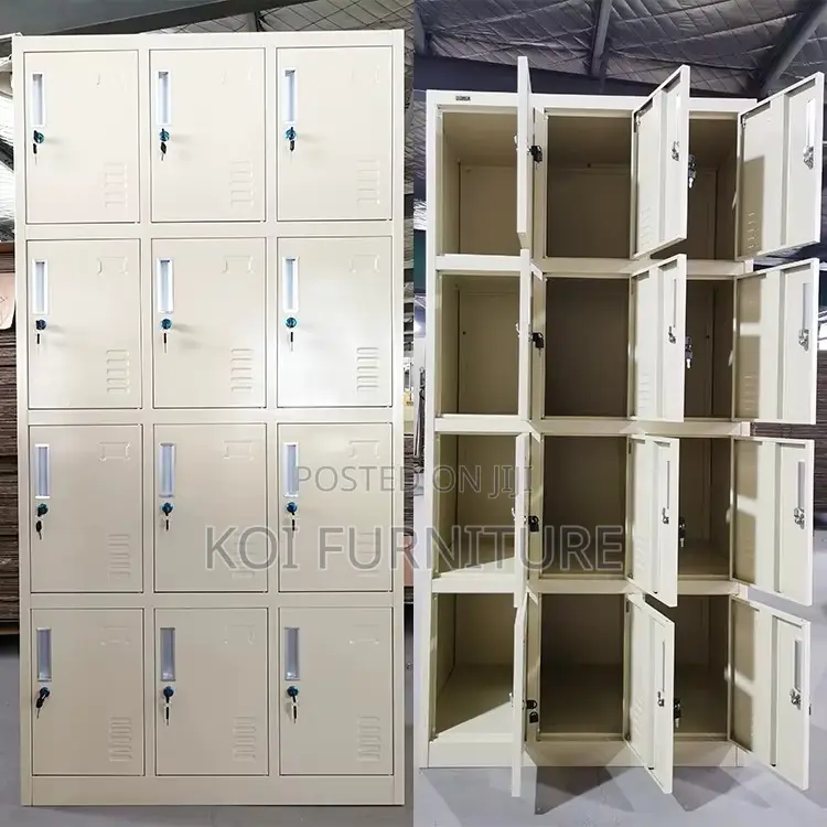 Office Cabinet; 15 Tiers Powered Executive Office Steel Cabinet