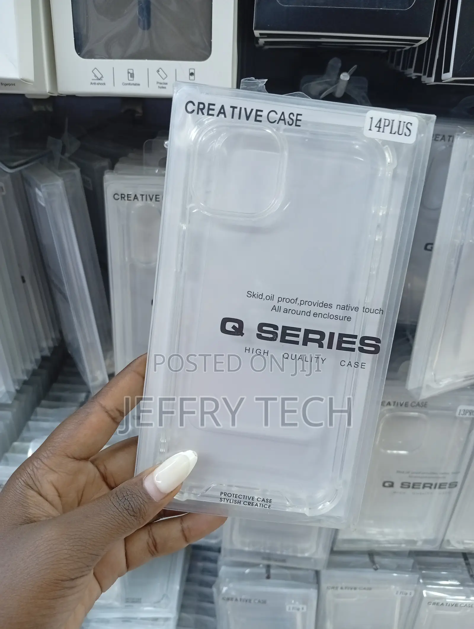 iPhone 14 Plus Flexible, High-Grade Tpu Minimalist, Clear Design Case