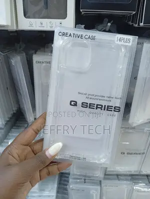 iPhone 14 Plus Flexible, High-Grade Tpu Minimalist, Clear Design Case