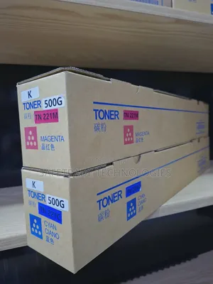 Original Konica Minolta Tn-221 Colour Toner Set(Cmyk) - High Yield