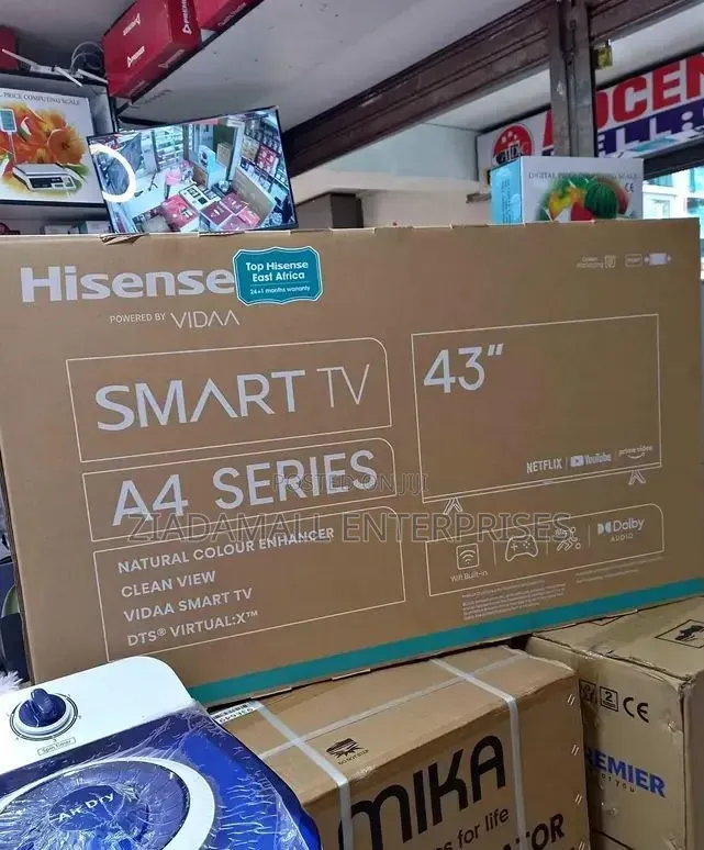 Hisense 43 Qled A4 Series Cinematic Color and Smart Performance