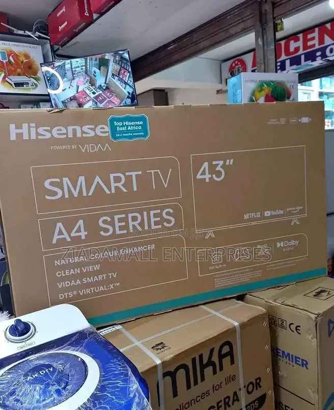 Hisense 43 Qled A4 Series Cinematic Color and Smart Performance