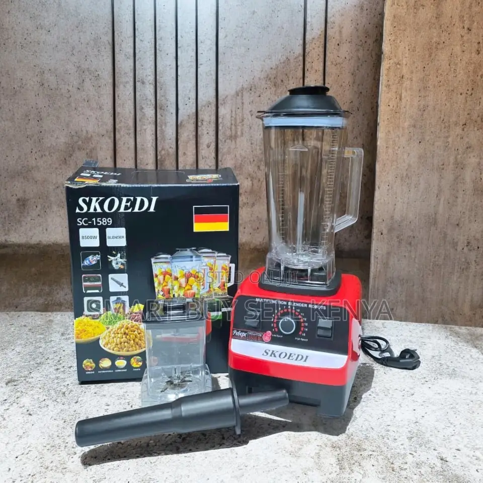 High Blending Precision 2-in-1 2.5l Skoedi 4500w Blender and Grinder