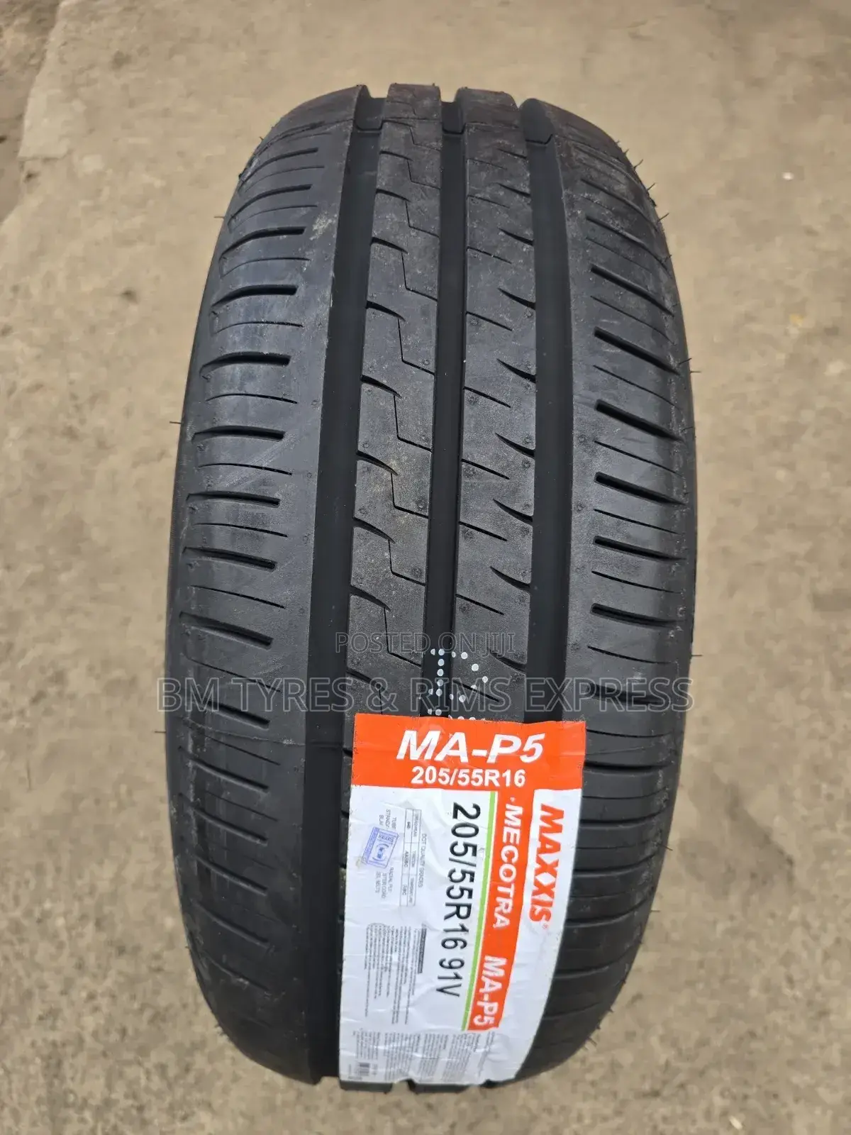 205 /55 R16 Maxxis Tyres.