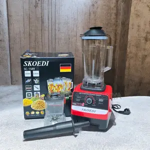 Space Saving 2-in-1 2.5l Double Cup Skoedi 4500w Blender and Grinder