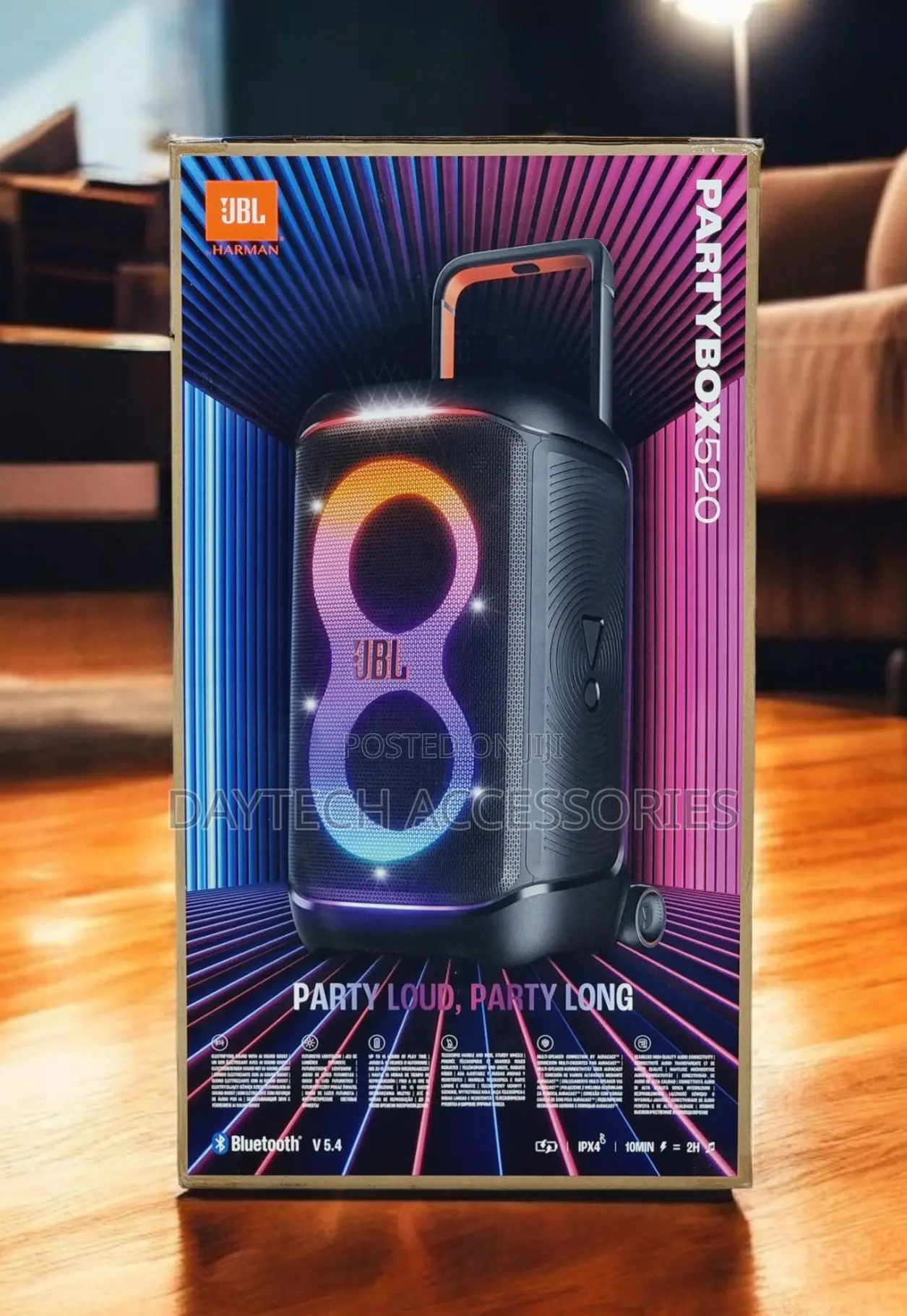 This Is a JBL Partybox 520 Portable Party Speaker.